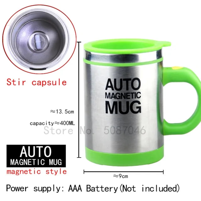 Self Stirring Magnetic Mug Rieworkes