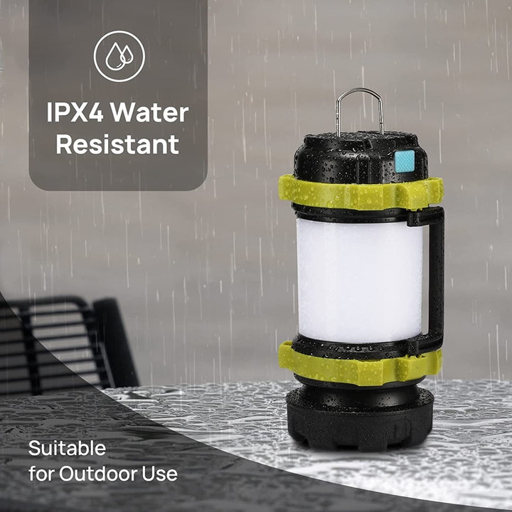 BossLamp Camp Lantern: Dual Light, Dual Power Rieworkes