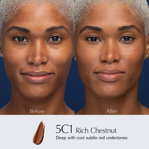 Estée Lauder Double Wear Stay-in-Place 24-Hour Long-Wear Matte Foundation 5C1 Rich Chestnut Rieworkes