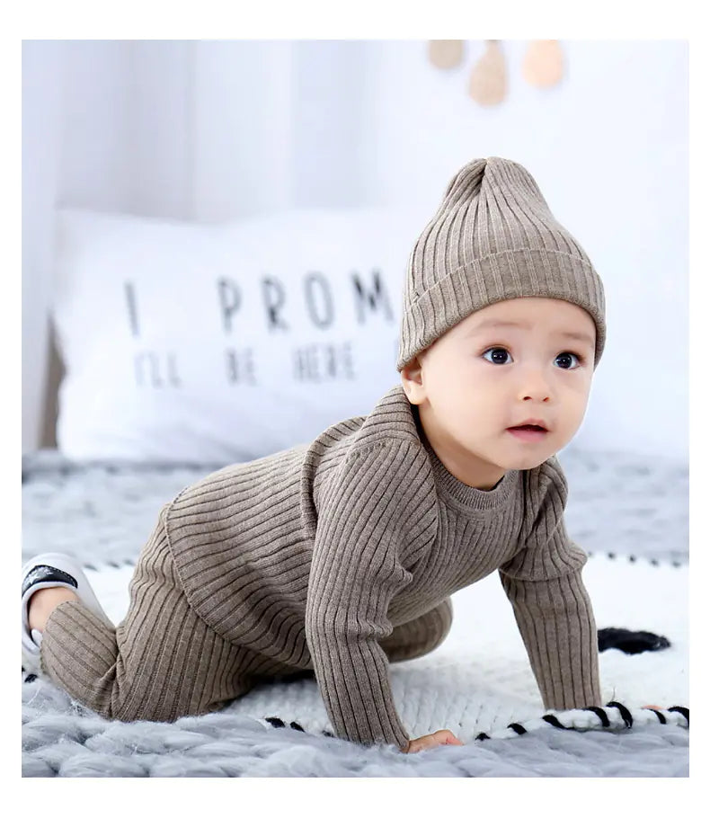 Baby Sweater Set for Autumn and Winter Wear Mimarta