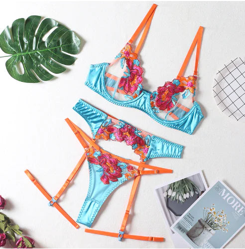Luxury Lingerie Set - Romantic and Playful (One Set) Mimarta