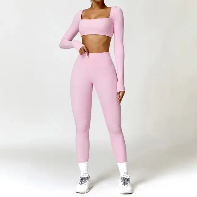 2 Pieces Women's Yoga Tracksuit Rieworkes