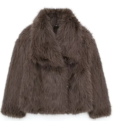 Winter Plush Coat Mimarta