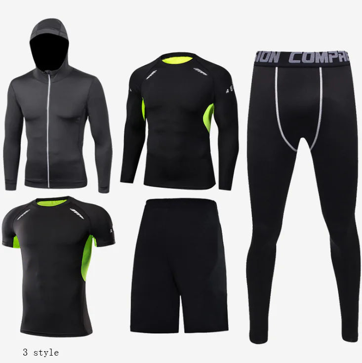 Men's Fitness Outfit Set for Gym and Running Mimarta