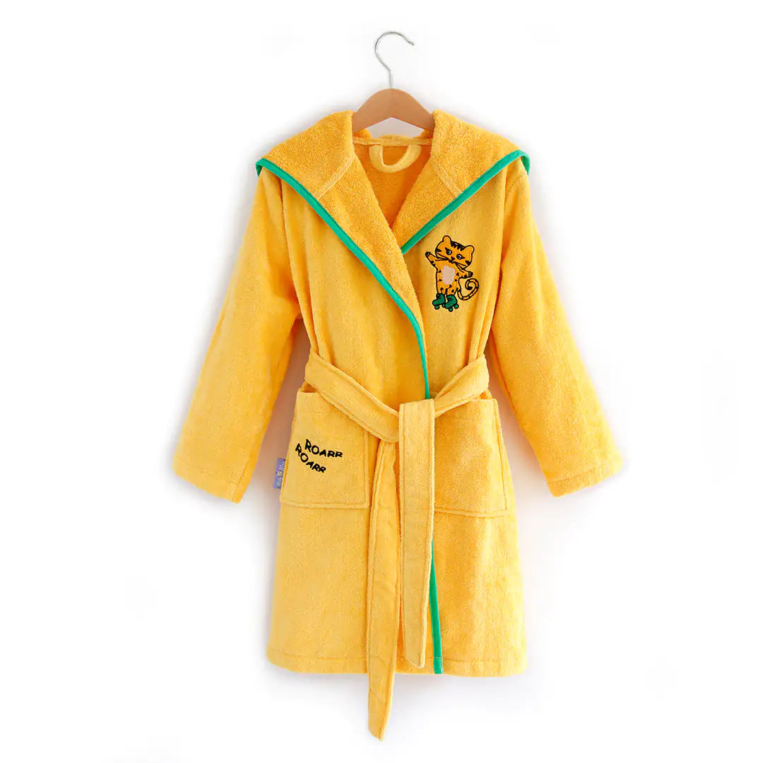 Milk&amp;Moo Skater Cheetah Kids Robe Rieworkes