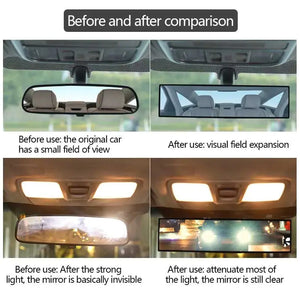 Universal Anti-glare Wide-angle Car Rearview Mirror Rieworkes