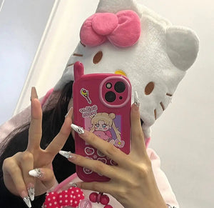 Hello Kitty Wearable Blanket Shawl Cloak Rieworkes