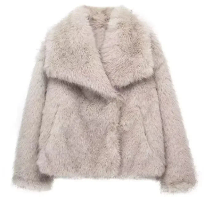 Winter Plush Coat Mimarta