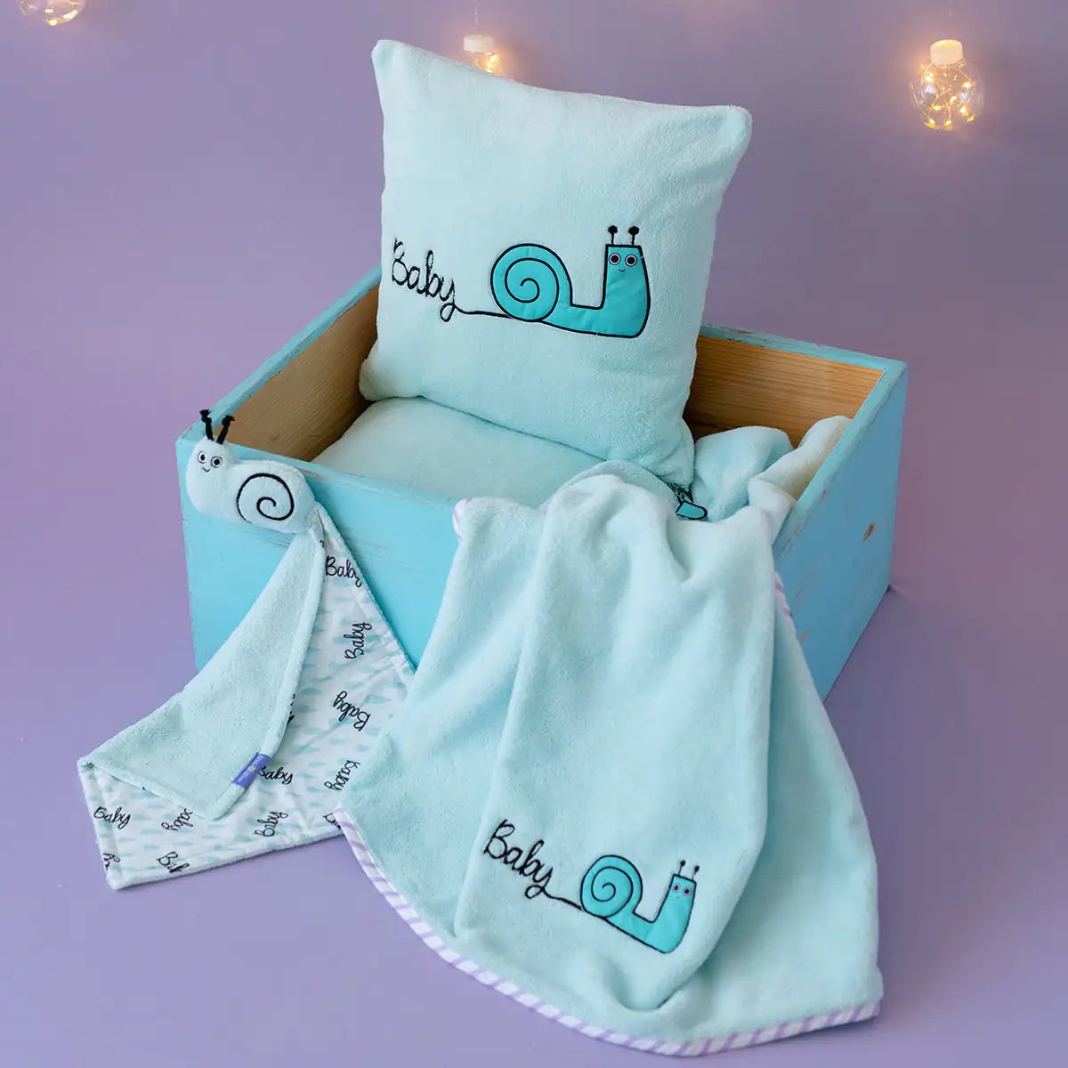 Milk and Moo Sangaloz Baby Blanket Set Rieworkes