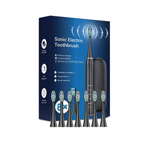 Smart Sonic Dental Care Toothbrush With 8 Brush Heads Rieworkes