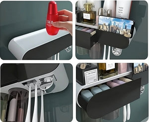 Convenient Toothbrush and Cosmetics Organizer Rieworkes