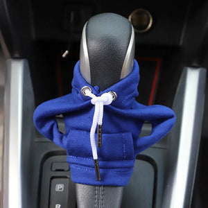 Car Gear Shift Cover Mini Hoodie Gear Shift Cover for Car Shifter Interior Trim Rieworkes