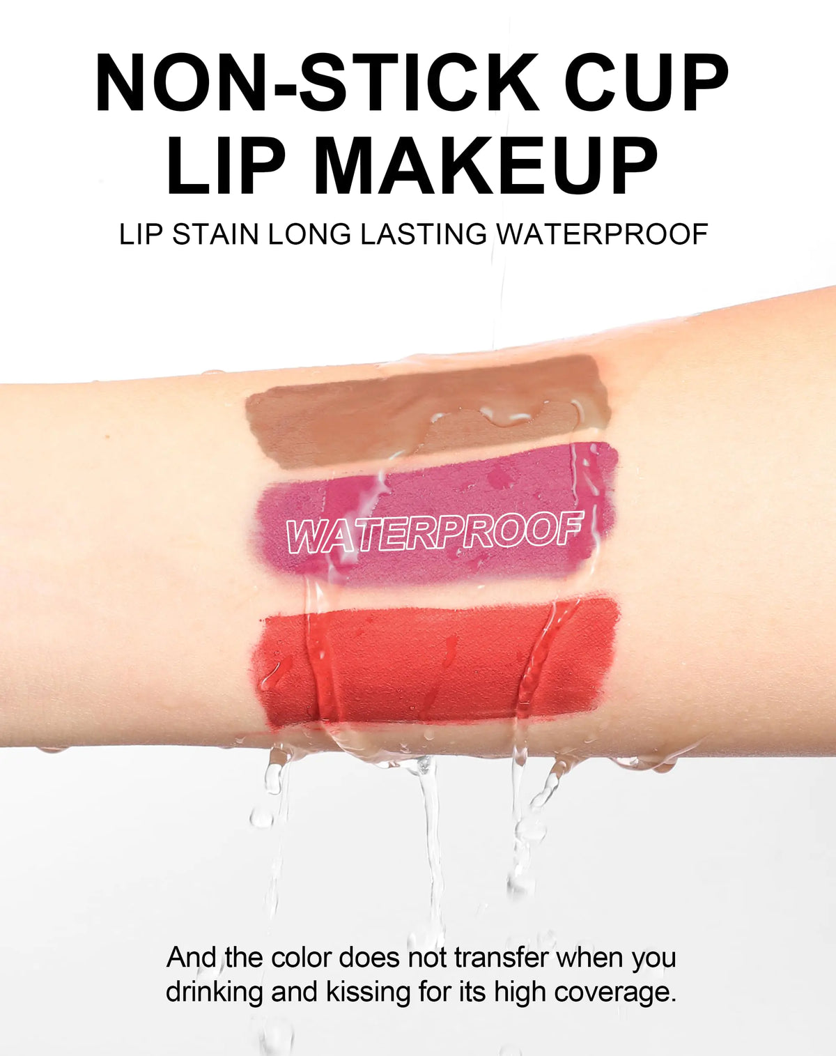BestLand 6Pcs Matte Liquid Lipstick Makeup Set, Matte liquid Long-Lasting Wear Non-Stick Cup Not Fade Waterproof Lip Gloss (Literary Allure Gift Set B) Literary Allure Gift Set B Rieworkes