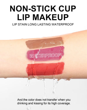 BestLand 6Pcs Matte Liquid Lipstick Makeup Set, Matte liquid Long-Lasting Wear Non-Stick Cup Not Fade Waterproof Lip Gloss (Literary Allure Gift Set B) Literary Allure Gift Set B Rieworkes