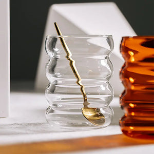 Wave Shape Glass Cup Rieworkes