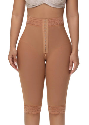 SHAPSHE Womens Compression Leggings High Compression Butt Lifter body Shaper Seamless Tummy Control waist shaper Leggings High Waisted Thigh Slimmer Tummy Shaper with Hook and Eyes Coffee Mimarta