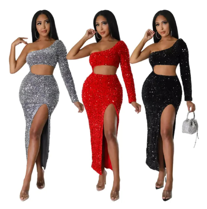 One-shoulder Clothing Dress Rieworkes