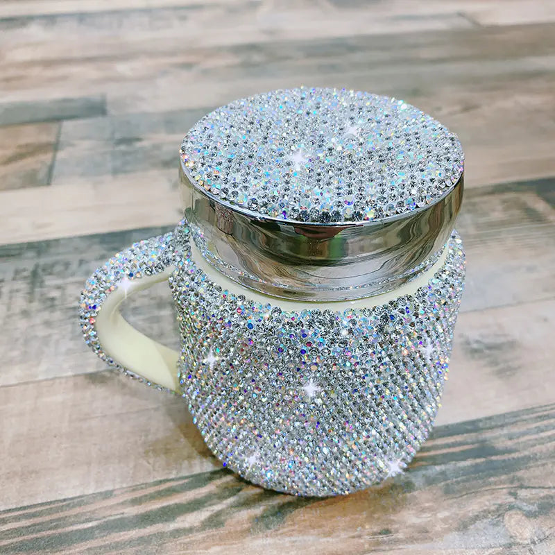 Creative Ceramic Coffee Mug with Lid for Office Use Mimarta