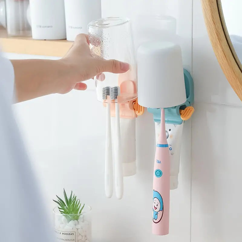 Multifunctional Wall-Mounted Toothpaste Dispenser Mimarta