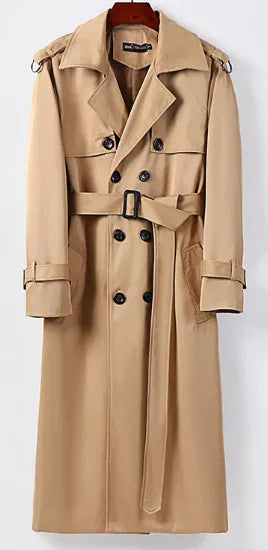 Over-the-Knee Plus Size Trench Coat Rieworkes