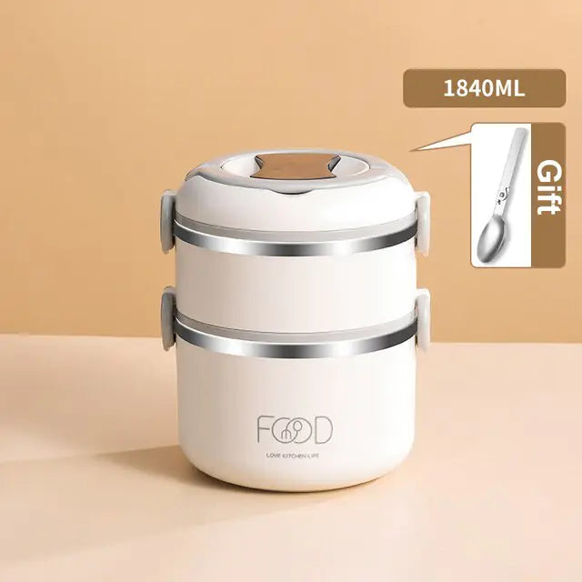 Multi-Layer Stainless Steel Lunch Box Rieworkes