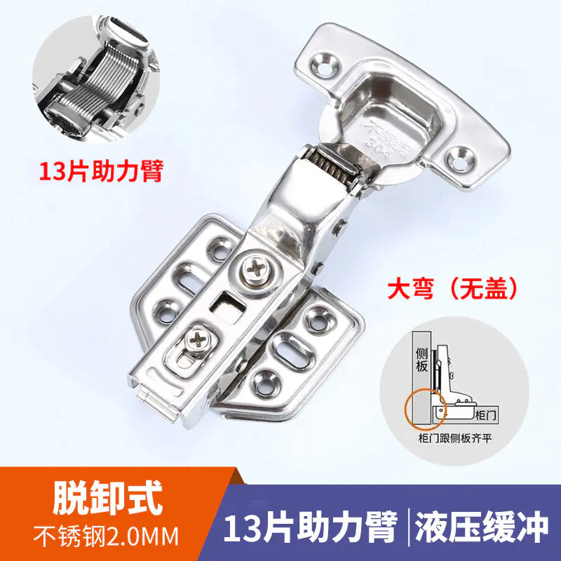 304 Stainless Steel Cabinet Door Hydraulic Hinges Mimarta