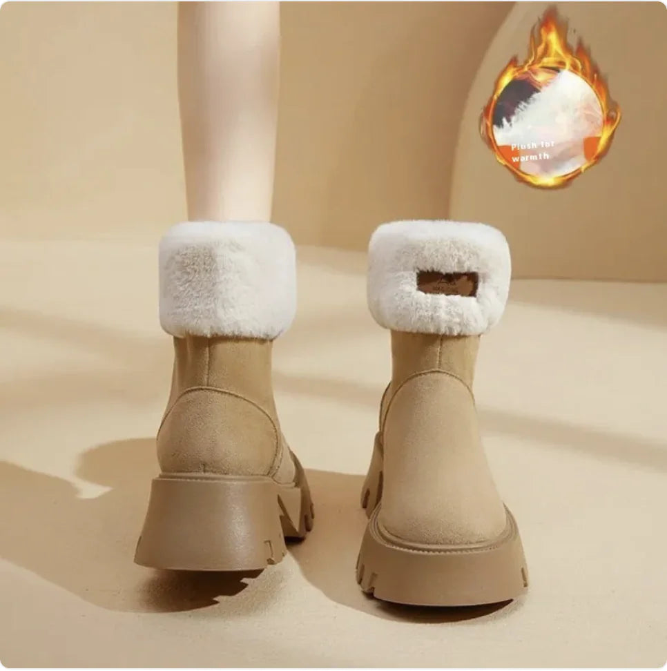Women's Winter Fleece-Lined Thermal Shoes Mimarta