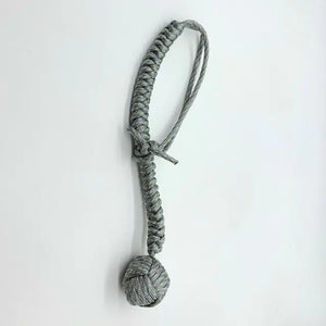 Outdoor EDC Self Defense Keychain with Monkey Fist Rope Mimarta