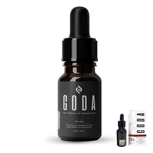 GODA For Her Pheromone Perfume for Women - Long-Lasting Women's Fragrances with Jasmine and Rose - Floral Perfume Oil with Sweet & Spicy Aroma - Vegan & Cruelty-Free Travel Perfume - 15ml/0.50 fl. oz Rieworkes