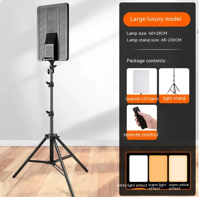 BrightView Selfie Light with Large Display Rieworkes