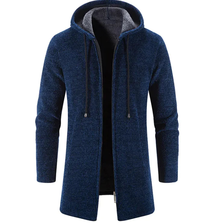 Men's All-Season Fleece-Lined Trend Cardigan – Versatile and Stylish Rieworkes