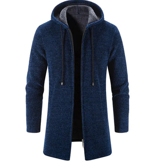 Men's All-Season Fleece-Lined Trend Cardigan – Versatile and Stylish Rieworkes