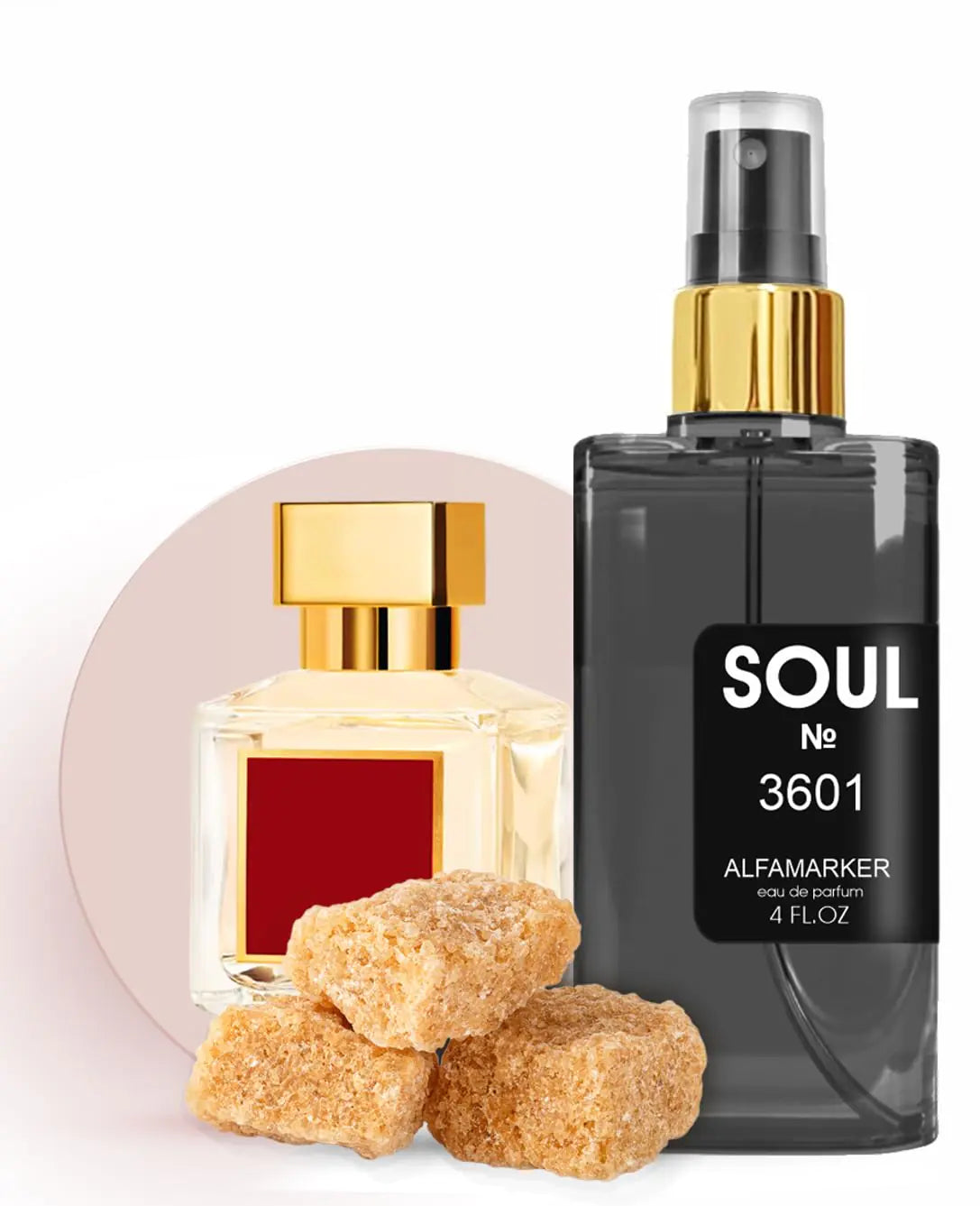 ALFAMARKER SOUL Inspired by Baccarat. R. 540 | Spray 4.0 Fl Oz / 120 ml | Perfume for Women and Men | Unisex Eau de Parfum | Long Lasting Fragrance Mimarta