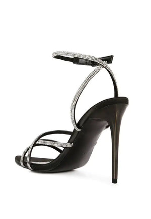Rhinestone Embellished Stiletto Heels Rieworkes