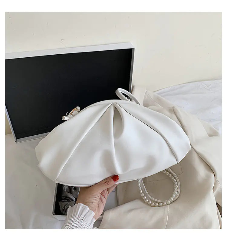 Trendy 2020 Women's Pleated Cloud Shoulder Bag Mimarta