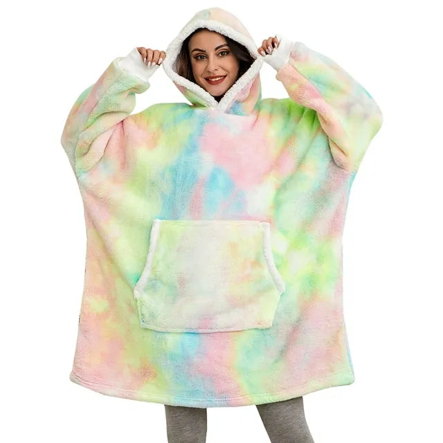 Winter Oversized Hoodies Women Rieworkes