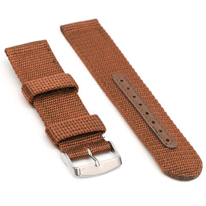 18mm 20mm 22mm 24mm Military Canvas Nylon Wrist Watch Band Strap Bracelet Sport Rieworkes