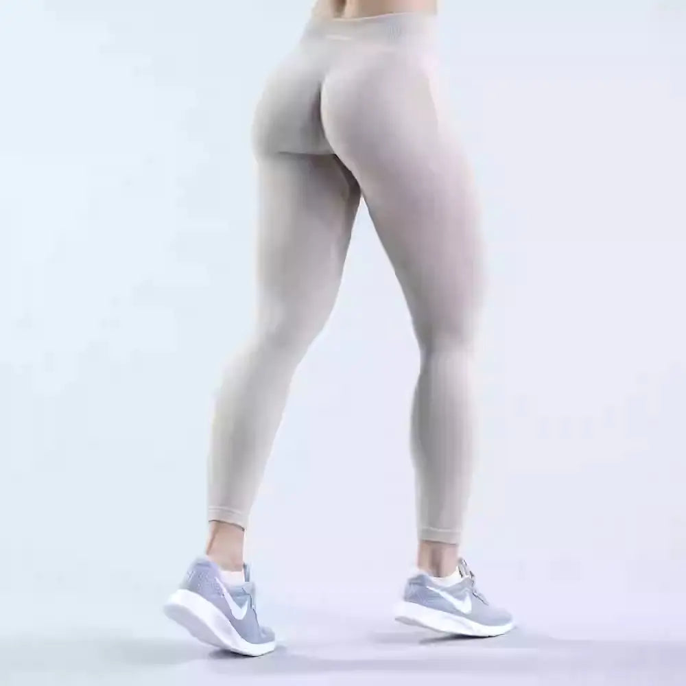Three-stage Hip Lifting Seamless Low Waist Yoga Trousers Fitness Rieworkes