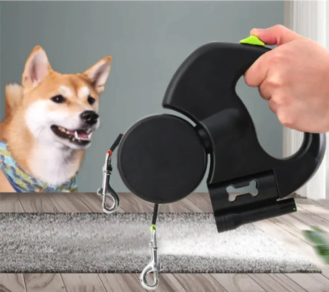 Auto Double Dog Leash Mimarta