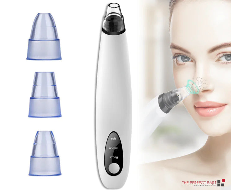 Electric Blackhead Remover Cleaner Face Diamond Pore Vacuum Suction White Heads Rieworkes