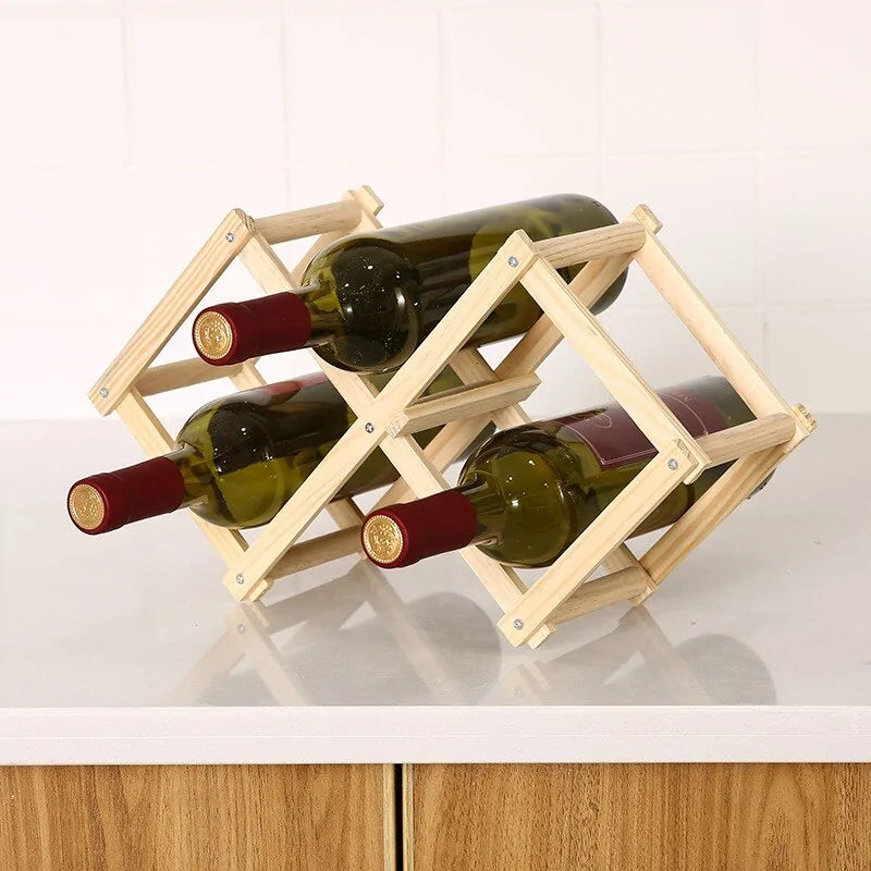 Wooden Wine Rack Rieworkes