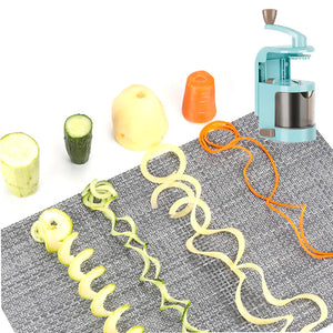 Top Chef Spiralizer Hand Cranked Salad Maker is ready Rieworkes