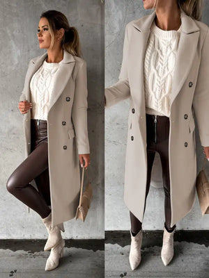 Business Casual Overcoat for Women Rieworkes