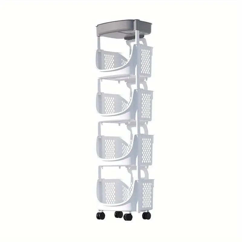 Mobile Storage Cart for Kitchen, Living Room, Bathroom Rieworkes