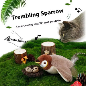 Flapping Bird Cat  Toy Mimarta