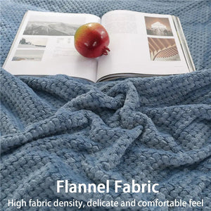 Fluffy Plaid Winter Bed Blankets Rieworkes
