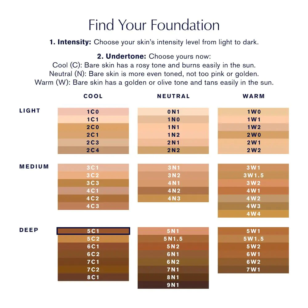 Estée Lauder Double Wear Stay-in-Place 24-Hour Long-Wear Matte Foundation 5C1 Rich Chestnut Rieworkes