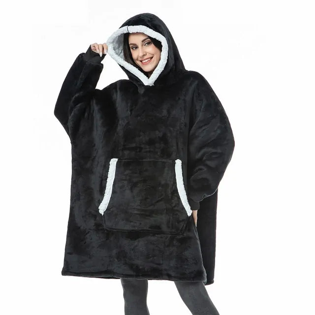 Winter Oversized Hoodies Women Rieworkes