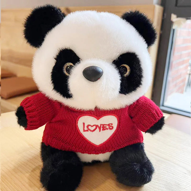 Giant Panda Sweater Plush Toy Rieworkes