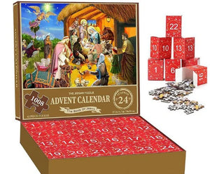 24-Box Christmas Advent Puzzle Mimarta